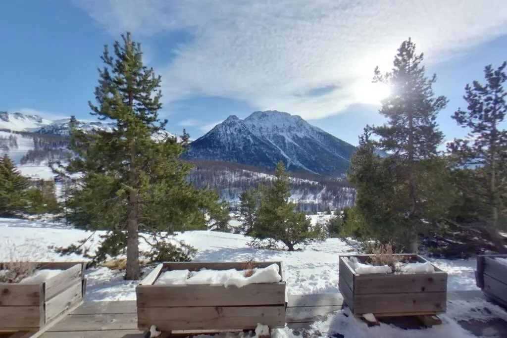 Cosy Mountain _ Free Park Apartment Montgenevre 0*,